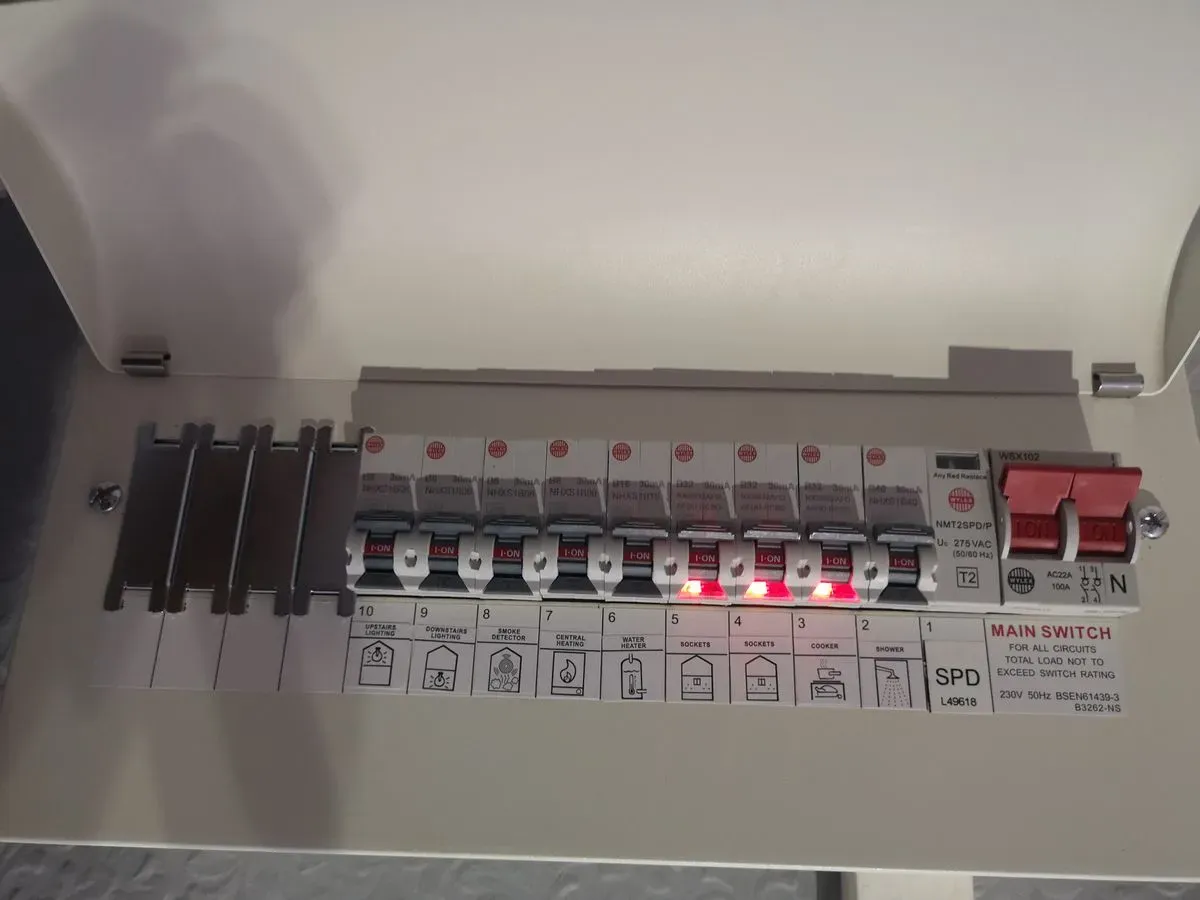 Fusebox (Consumer Unit) Upgrades/replacements image background image