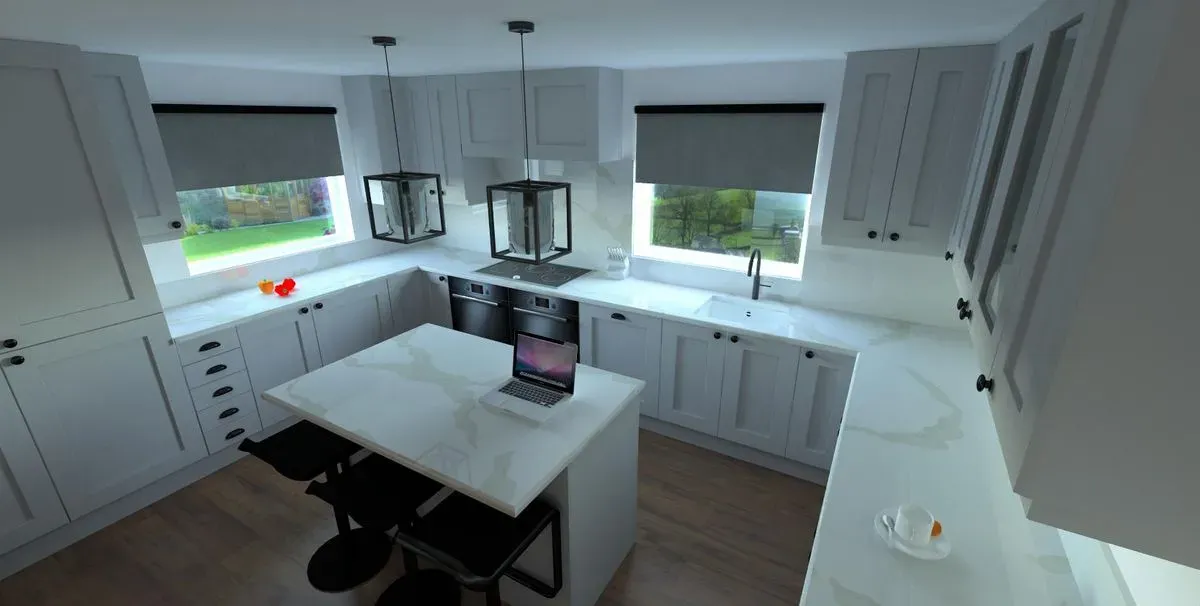Kitchen design image background image
