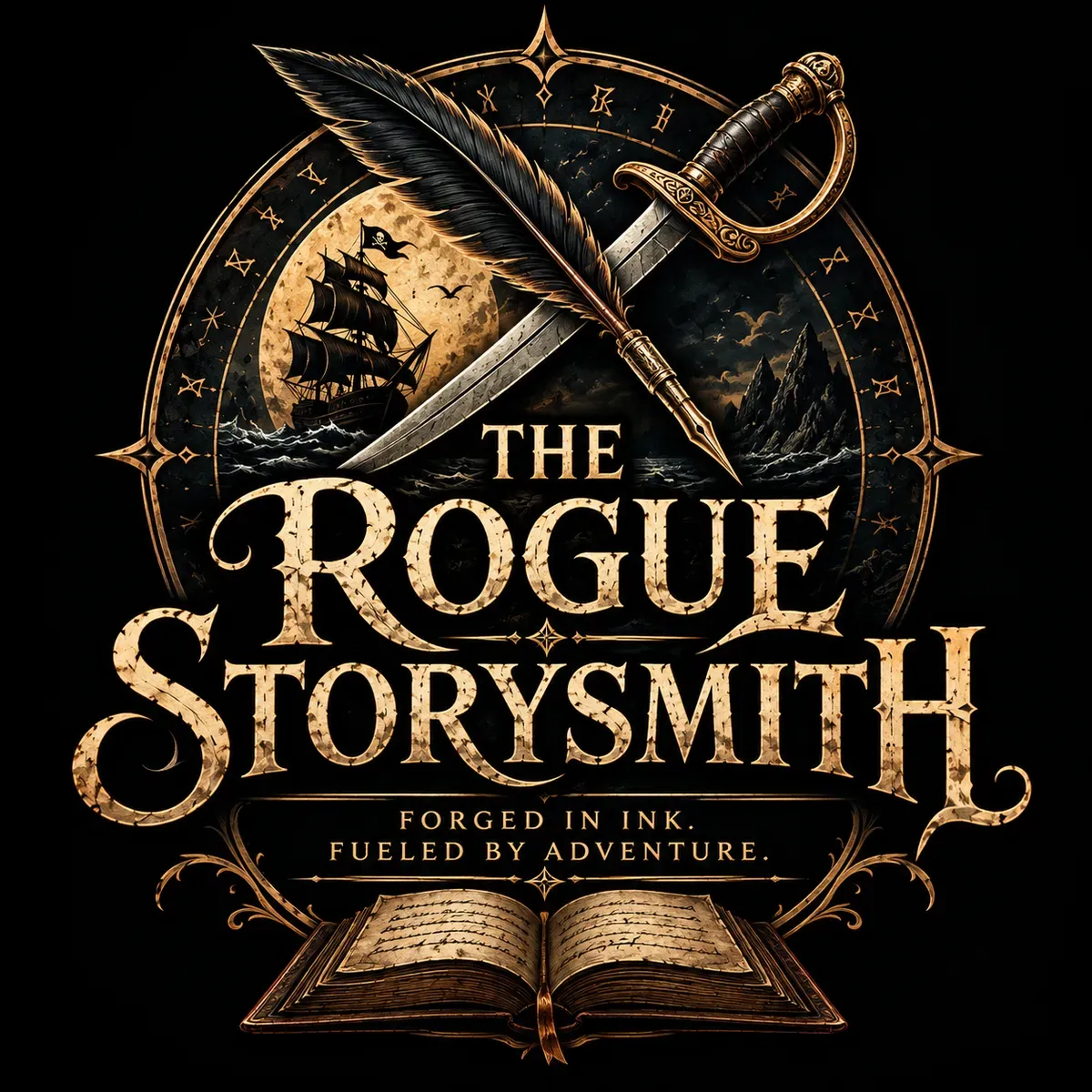 The Rogue Storysmith logo