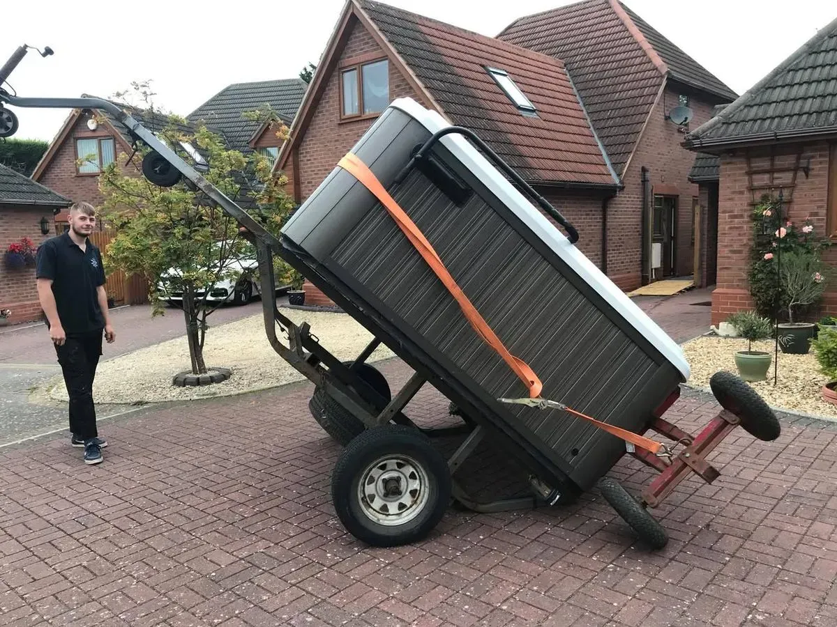 Hot tub relocation in Birmingham