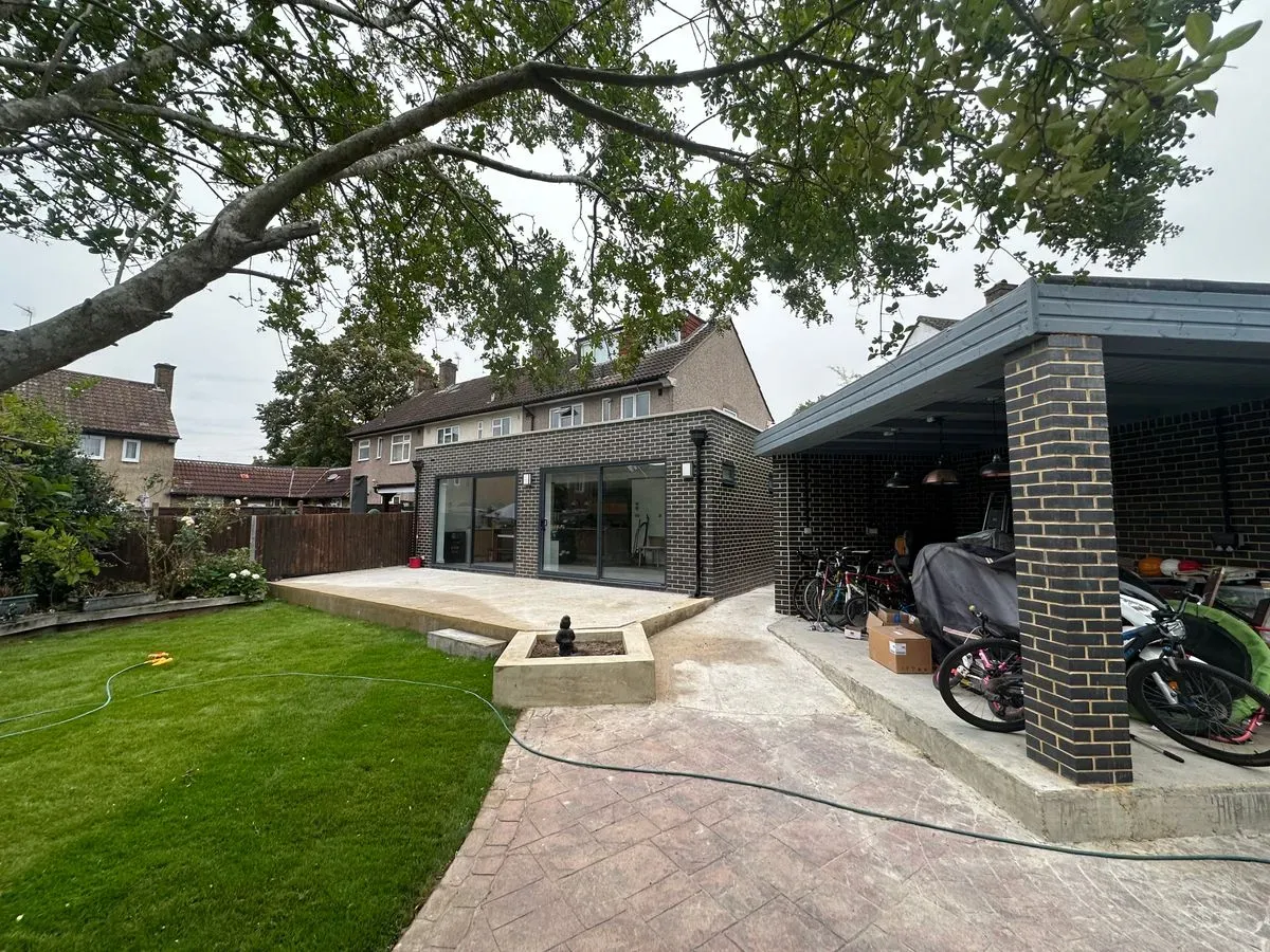Extension image background image