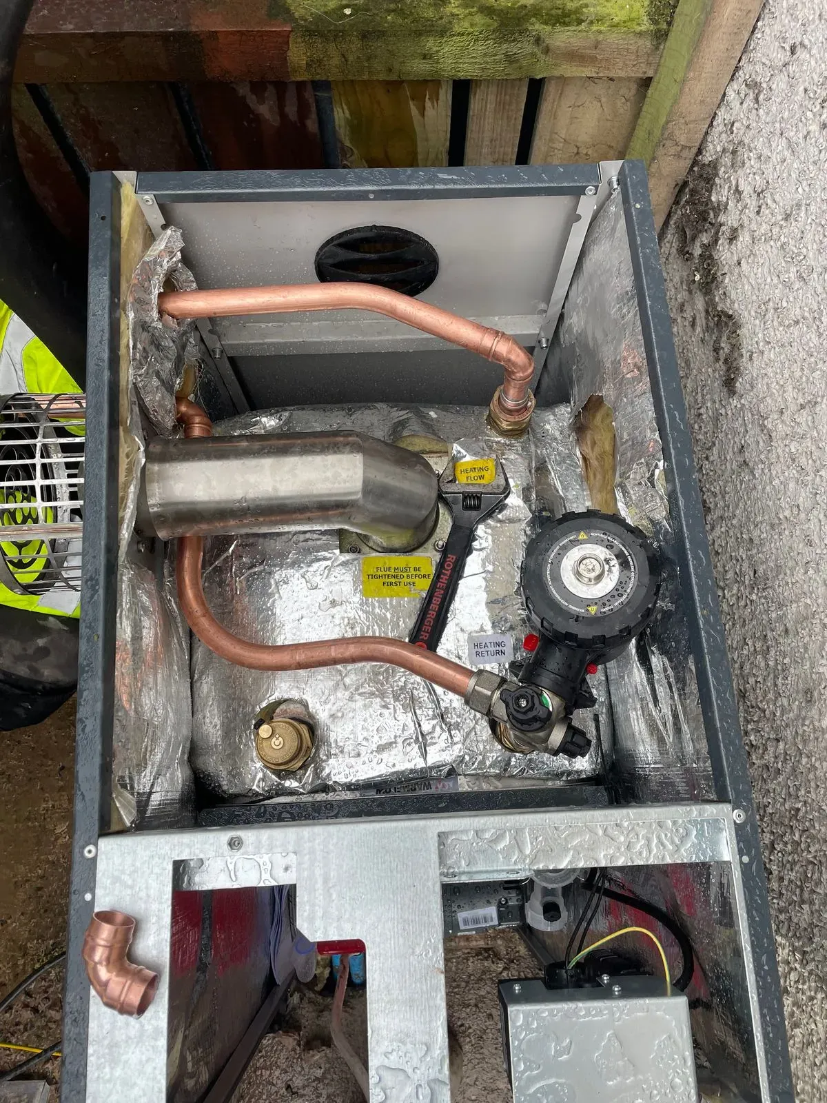 Oil boiler repair and install image