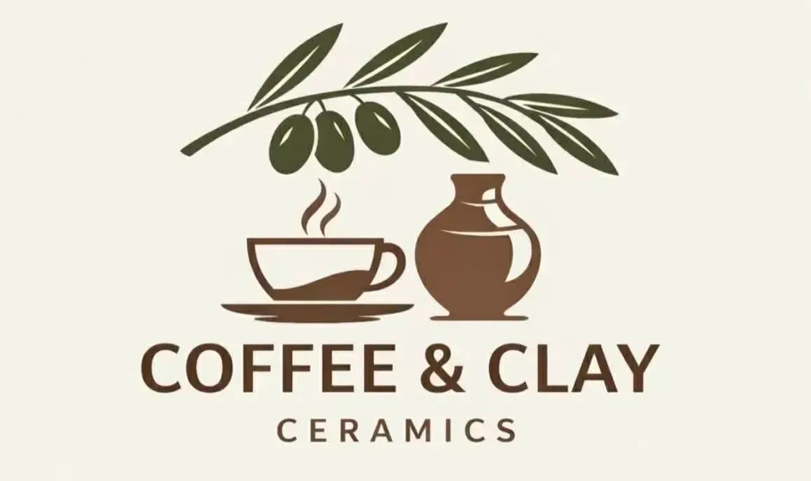 Coffee & Clay Ceramics  logo