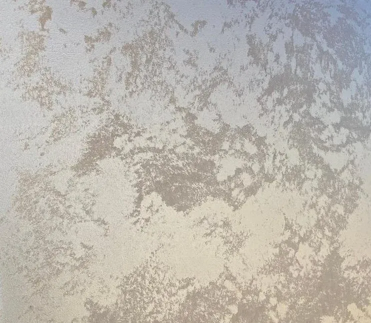 Interior Venetian plaster application image background image