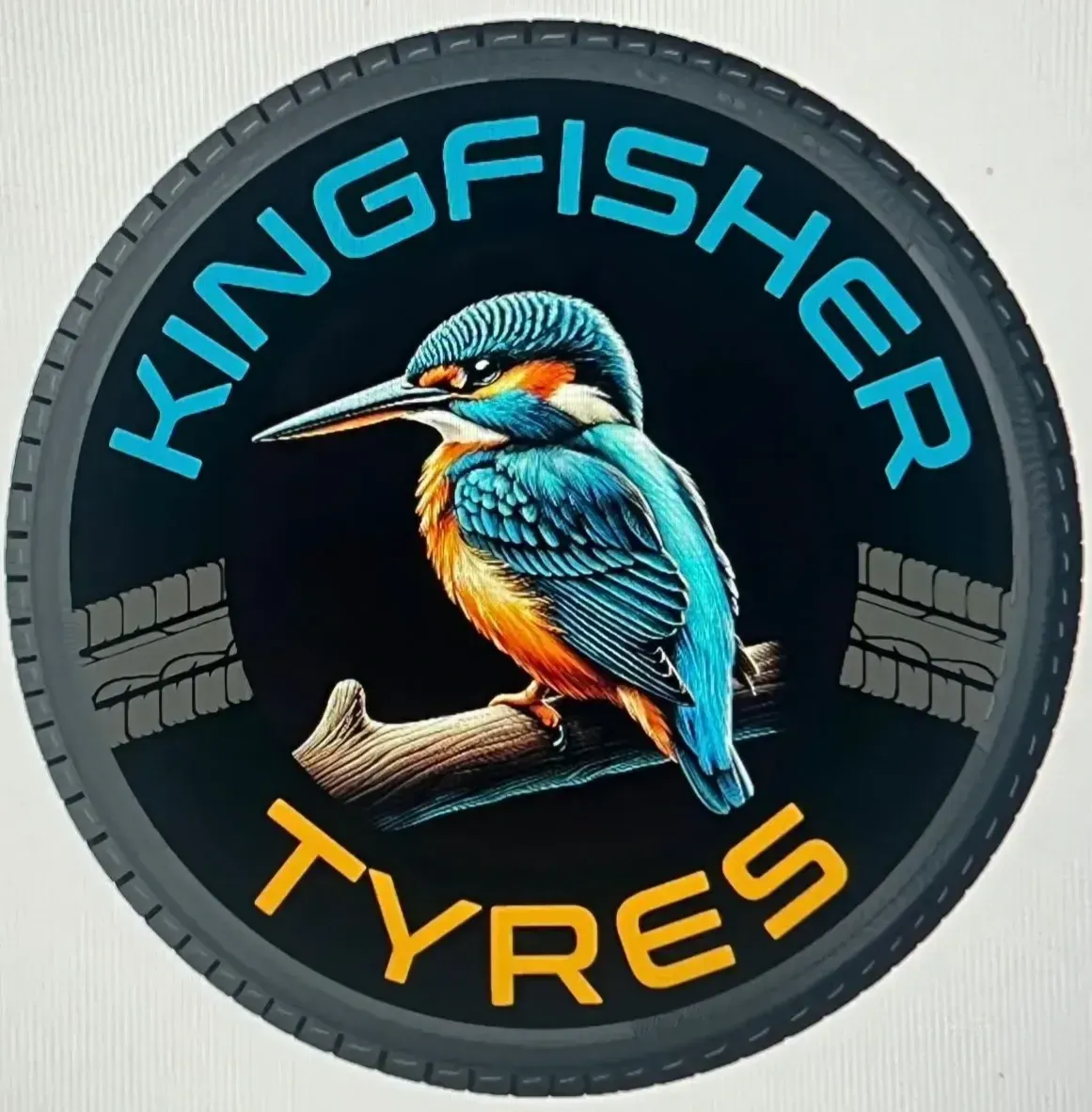 Kingfisher tyres  logo