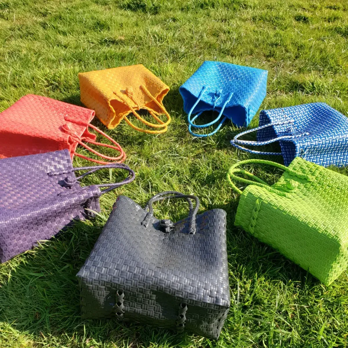colourful small bags 15 collection background image
