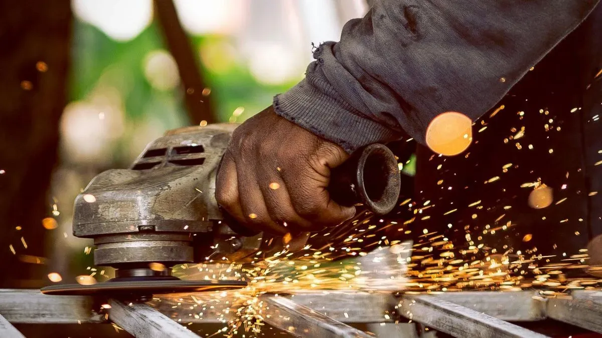Welwyn team's outdoor welding service in action