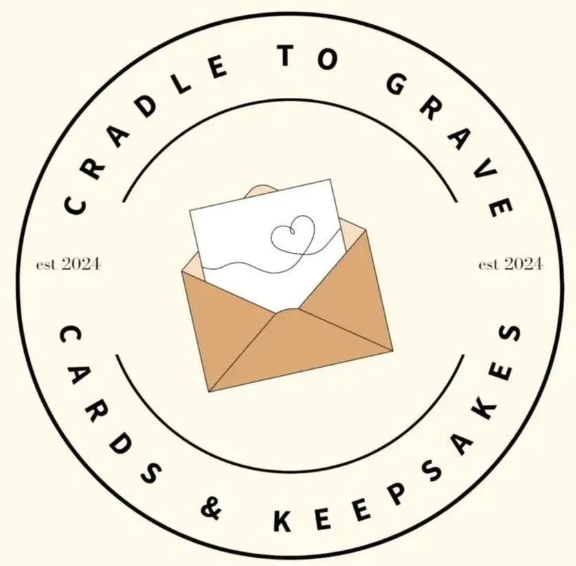 Cradle to grave cards and keepsakes  logo