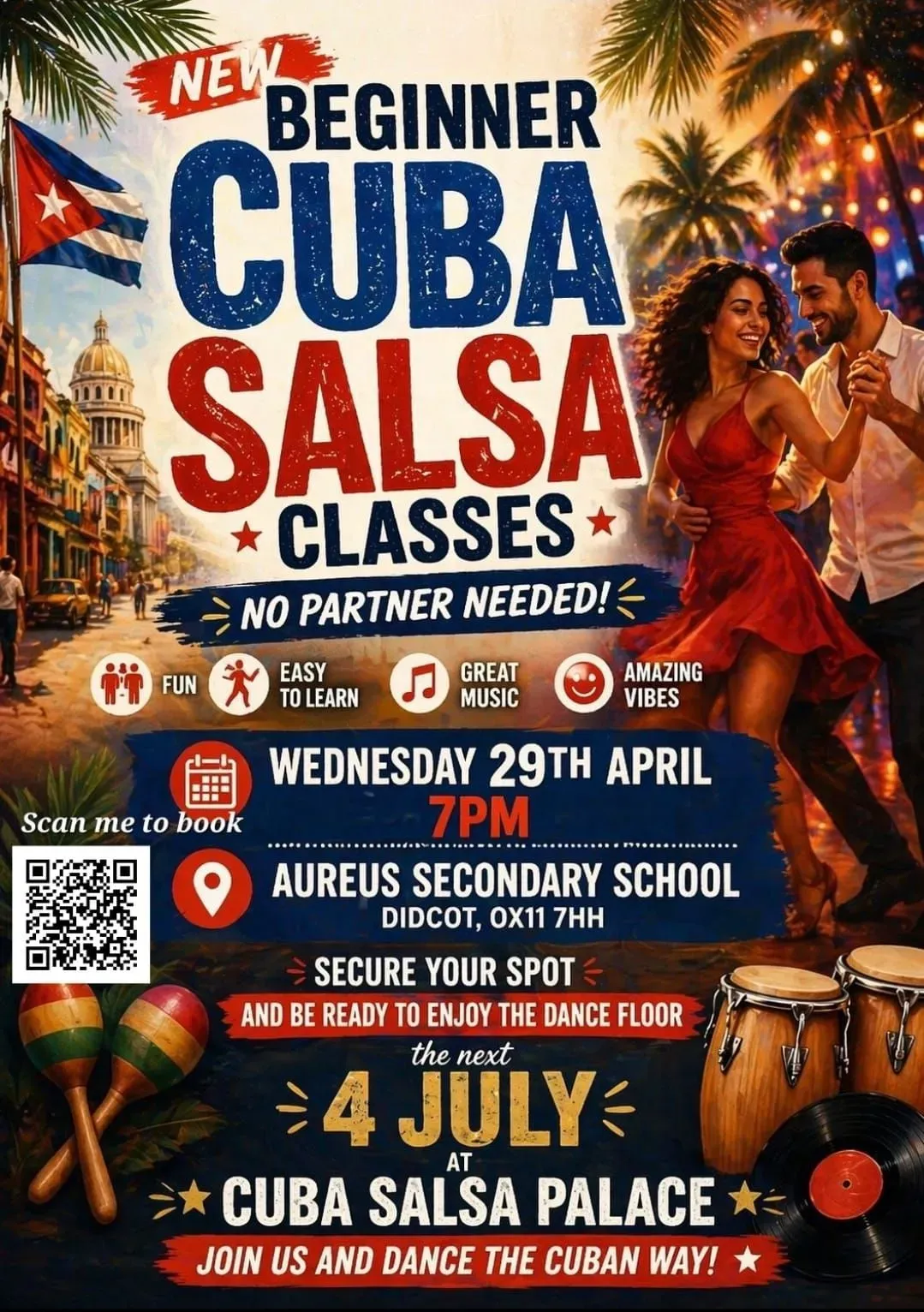 Beginner Salsa Classes image