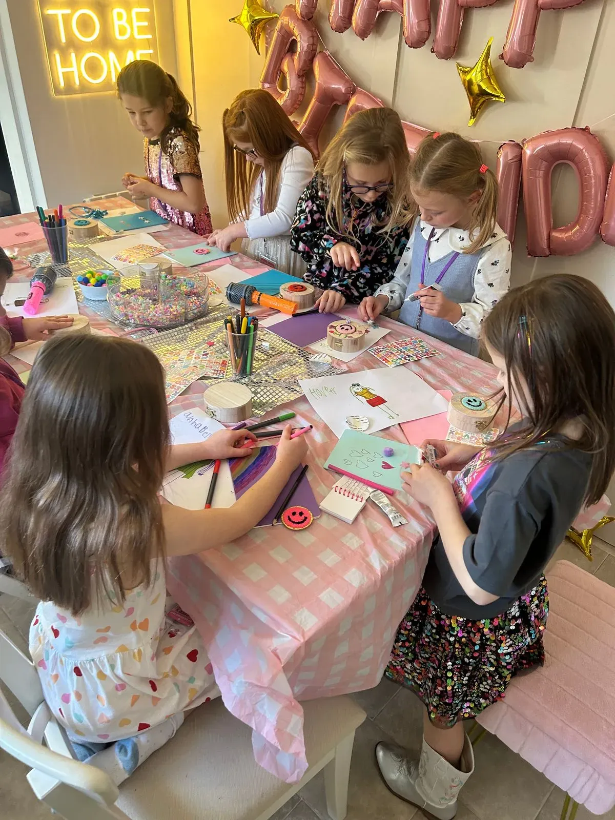Kids' Birthday Craft Parties