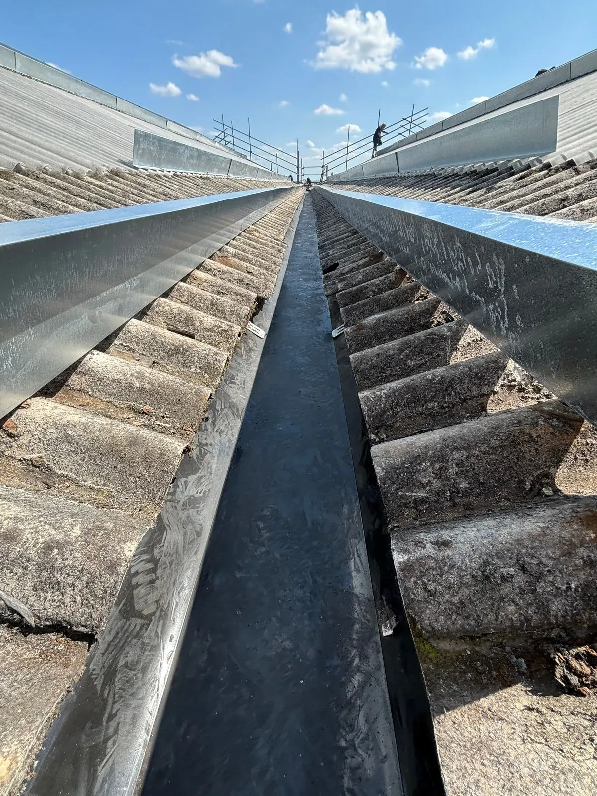 Gutter installation and repair image background image
