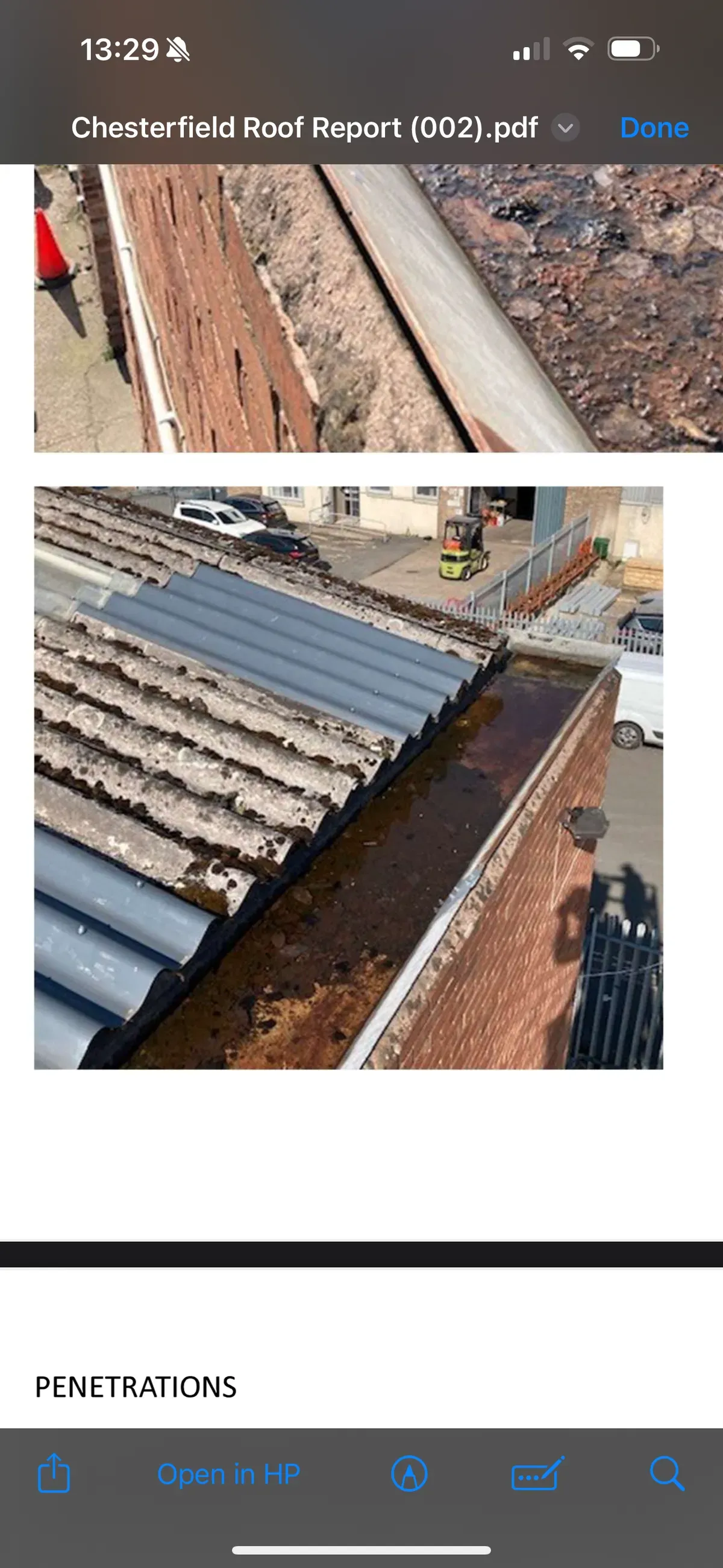 Emergency roof repairs image background image