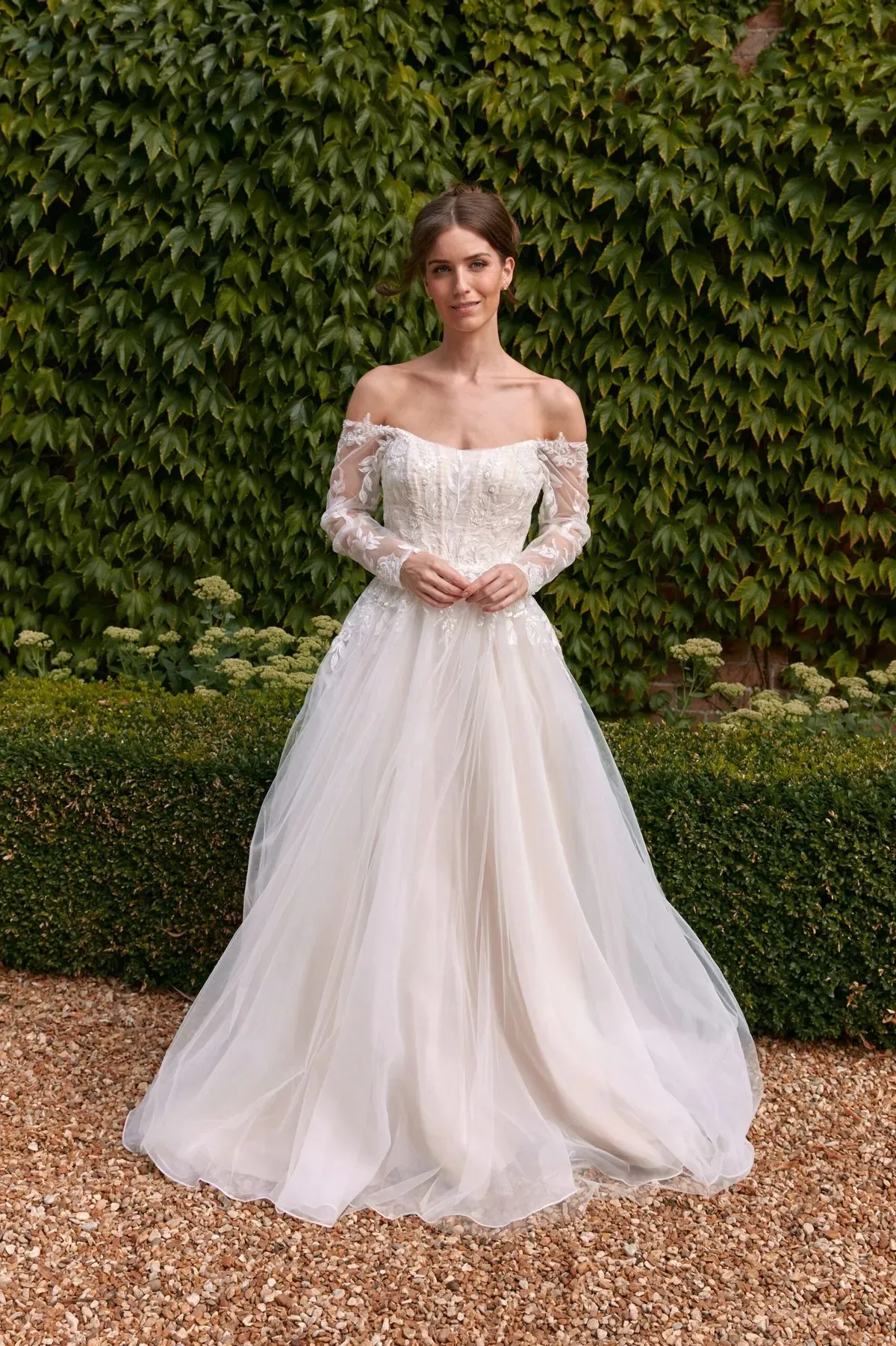 Bridal gown sales image background image