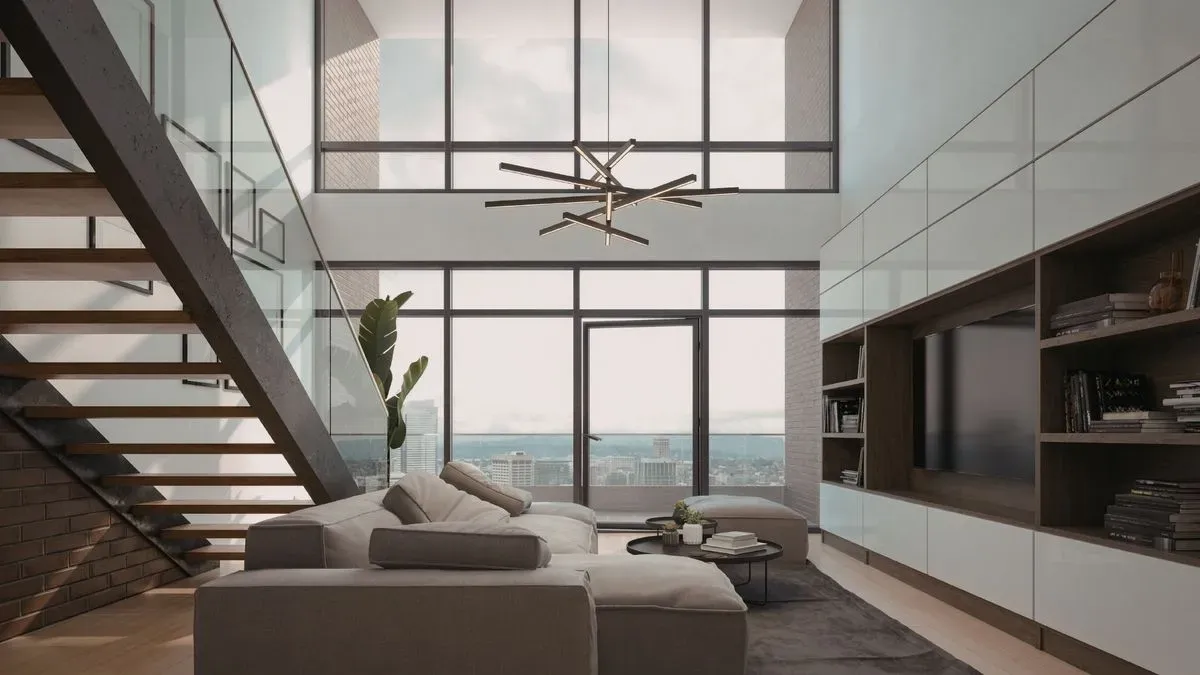 Detailed architectural drawings for a Croydon loft conversion