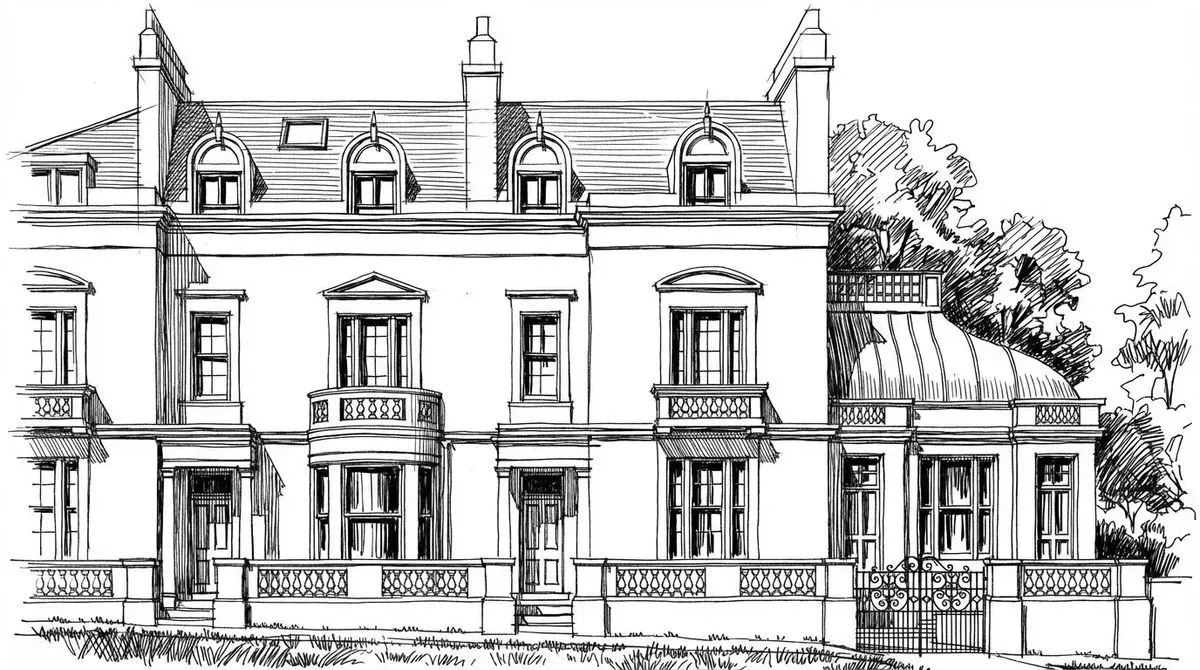 Architectural team reviewing plans for a loft conversion in Croydon