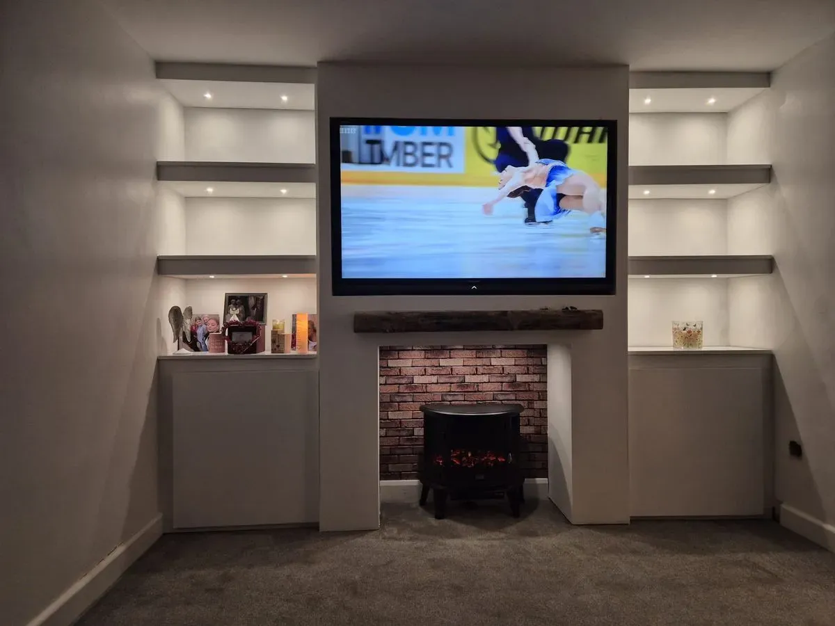 Media walls & interior woodwork image