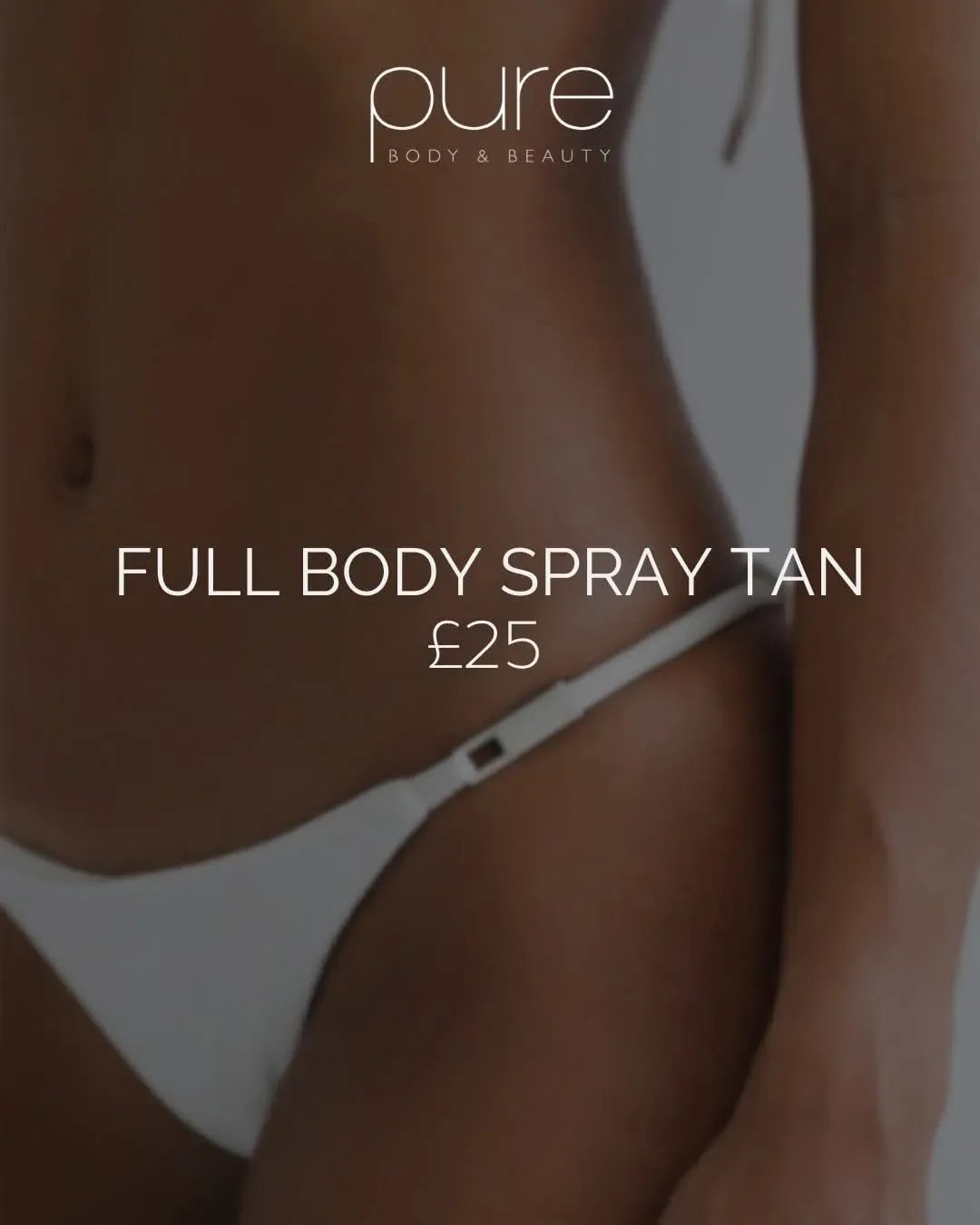 Spray tanning image background image