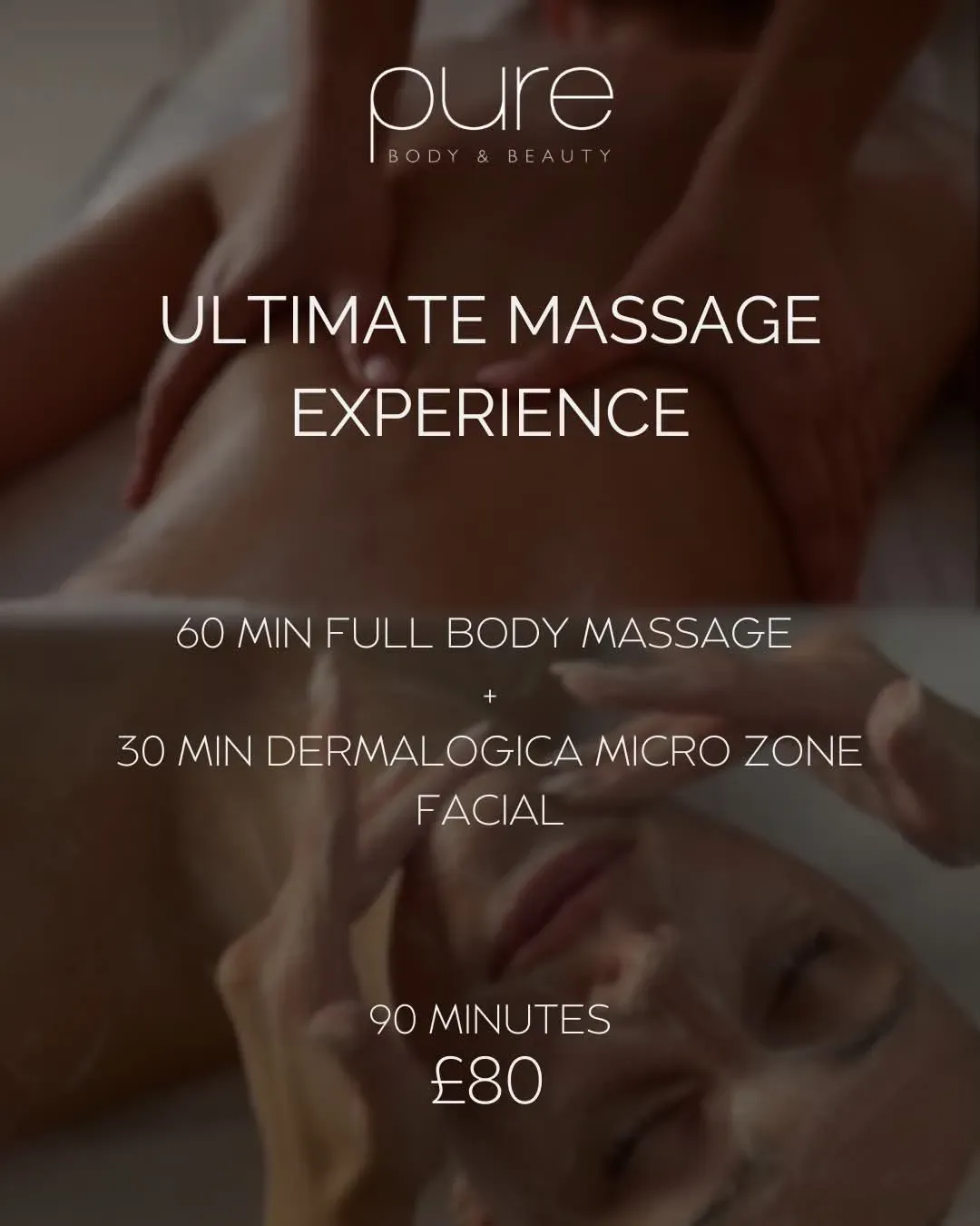 Sports massage image background image