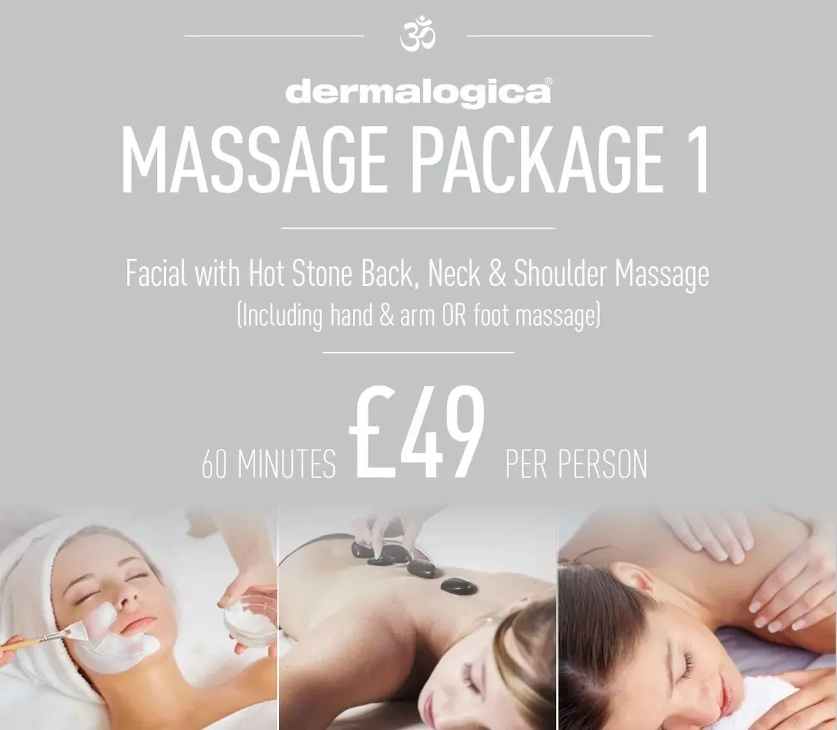 Dermalogica facial treatments image background image