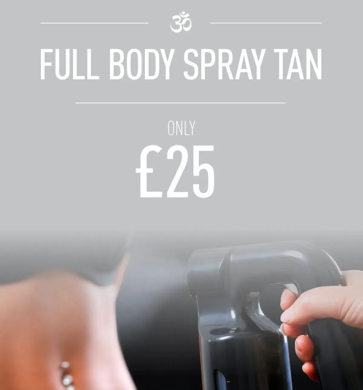 Spray tanning image background image