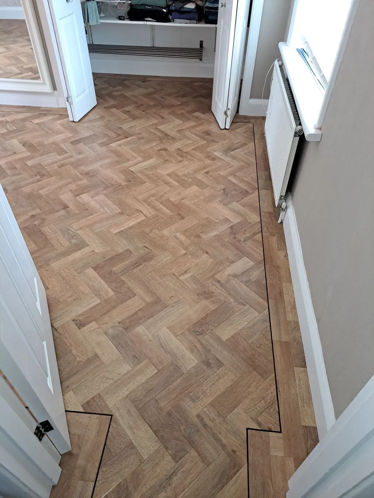 vinyl flooring installation in Fareham