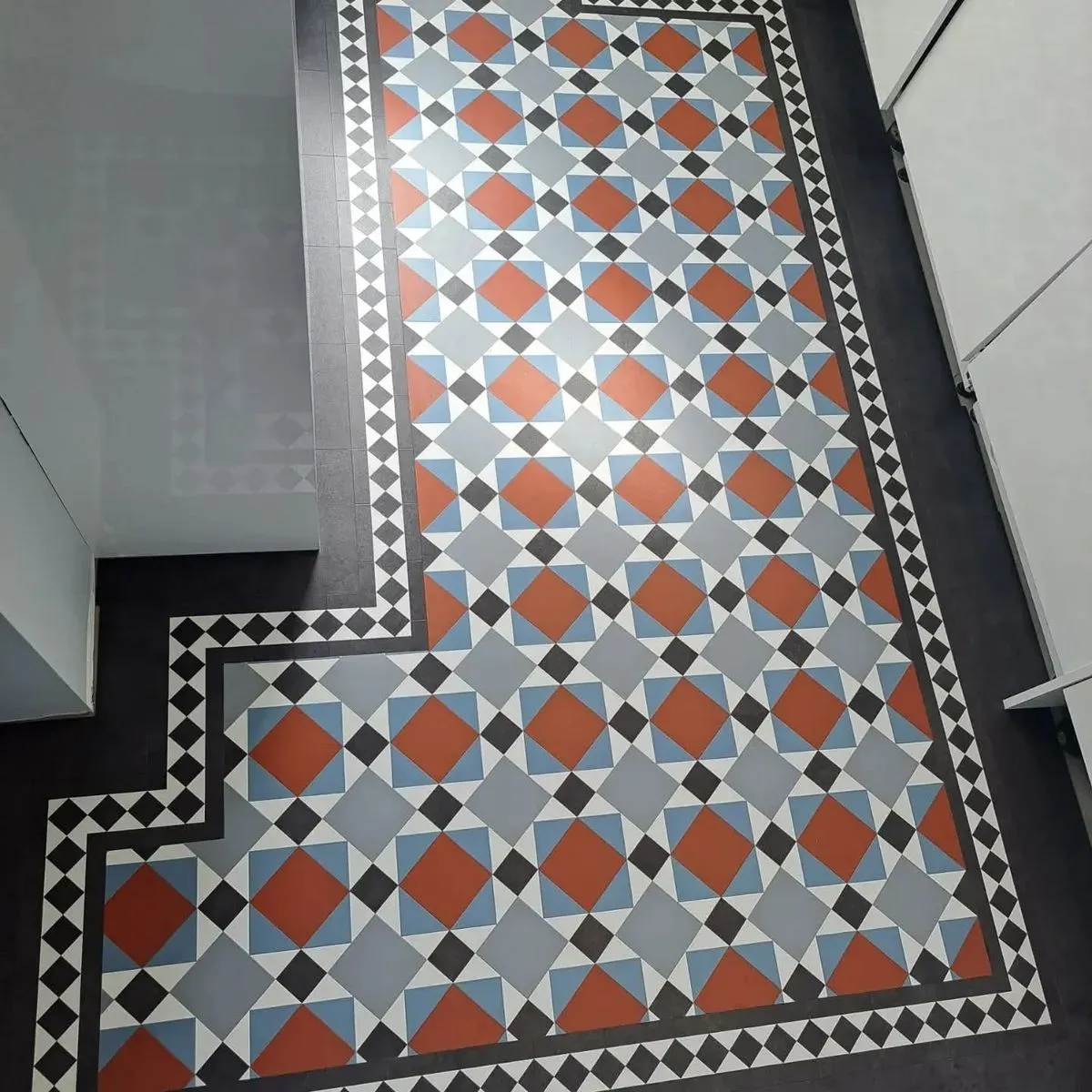 Close-up of Luxury Vinyl Tile design options available at Luv Floors