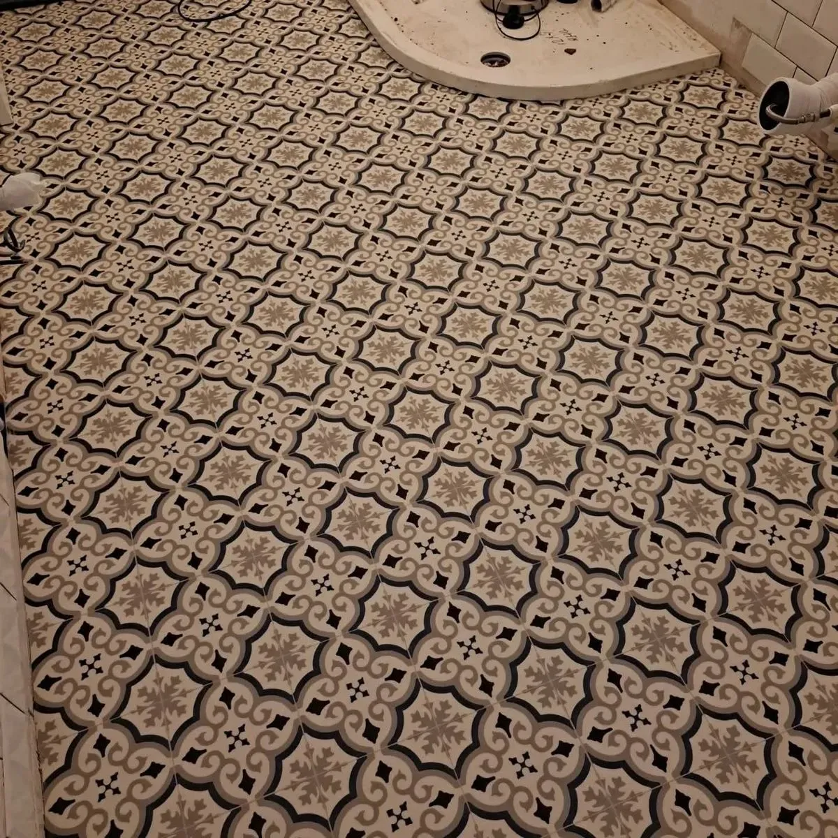 Luxury Vinyl Tile installation in a modern Cosham home