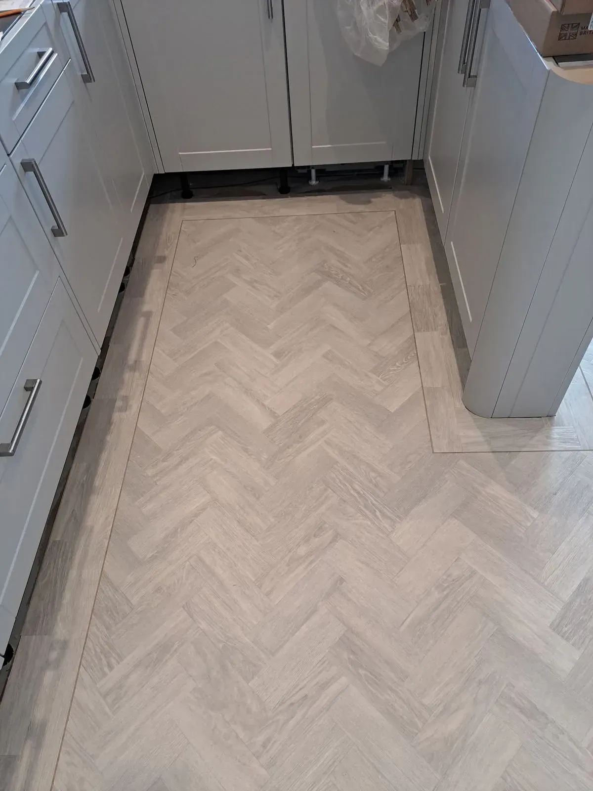 Laminate flooring installation in Cosham
