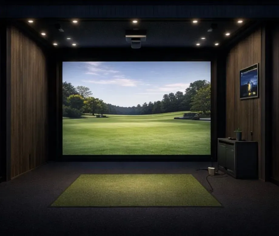 Golf simulator experiences image background image