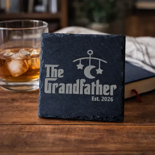 8223815437573-0k5k81sle77gx4c4wk9hhvl-grandfather-slate-coaster-personalised collection background image