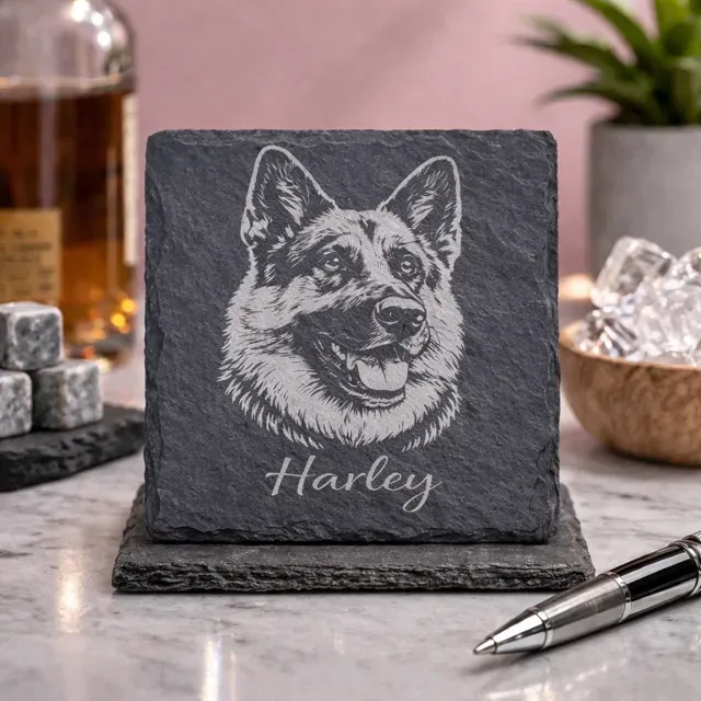 8223921341953-0wn1qhq9ll907lr7m6loh79-Personlaised-slate-coaster-dog-image-harley thumbnail image