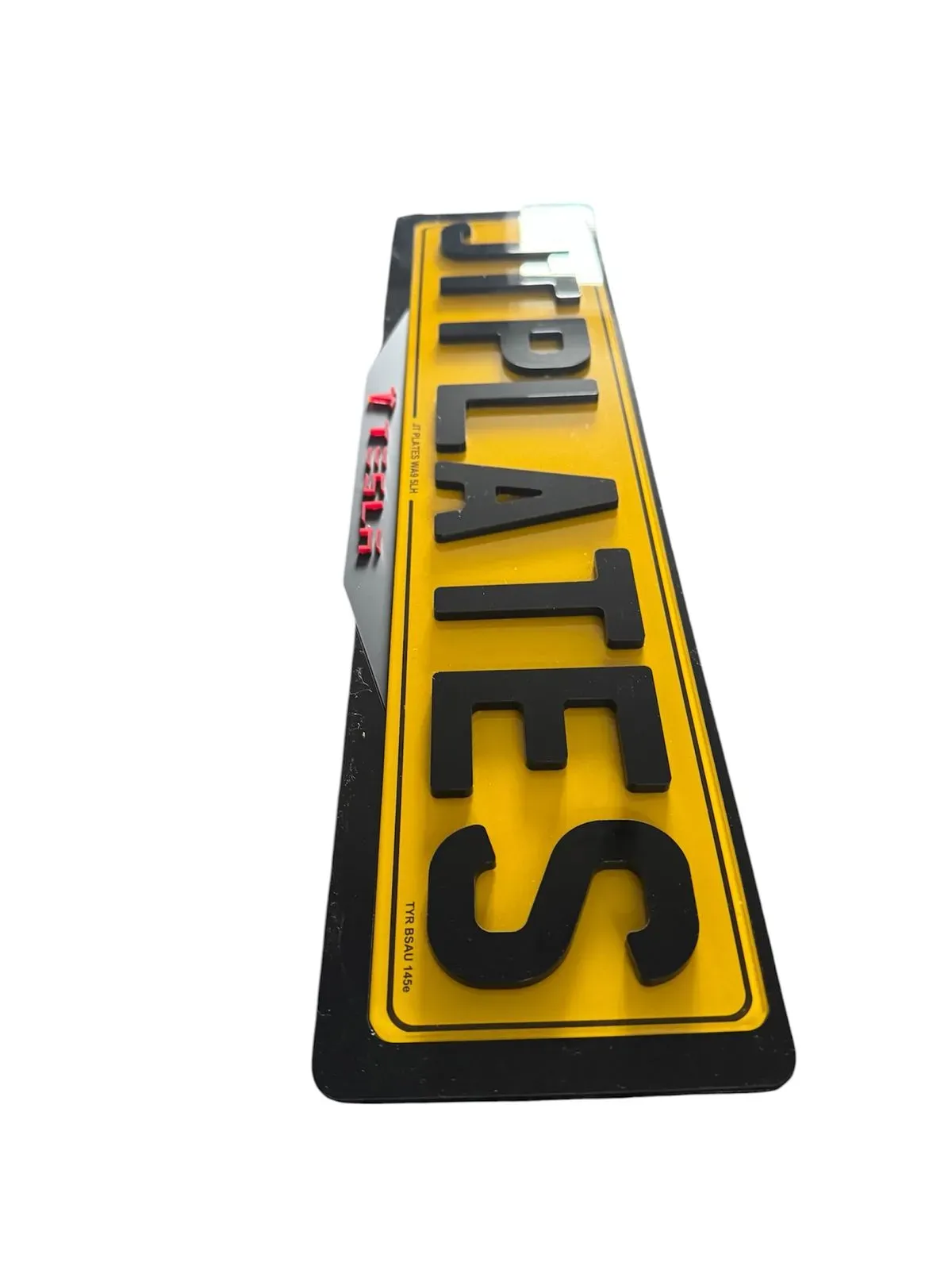 Creative custom number plate design for St Helens vehicle