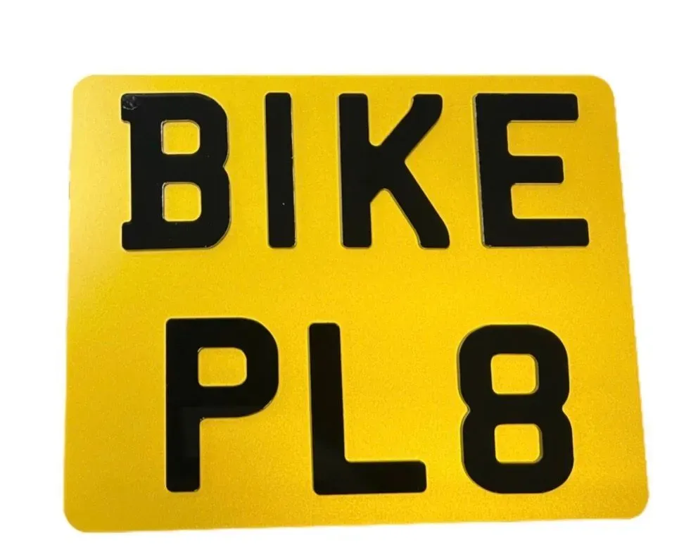 3D number plates installation in Liverpool