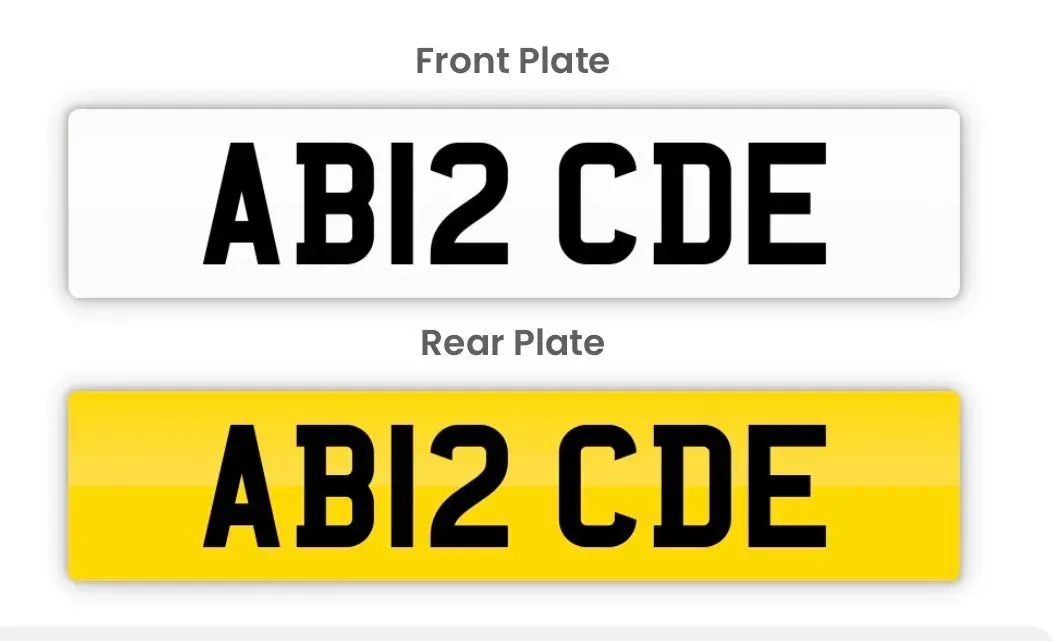 Local customers selecting 3D number plates in Liverpool