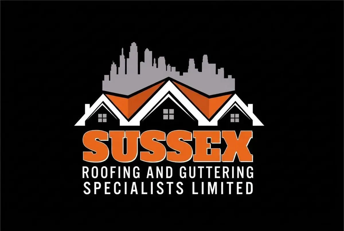Sussex roofing and guttering  logo