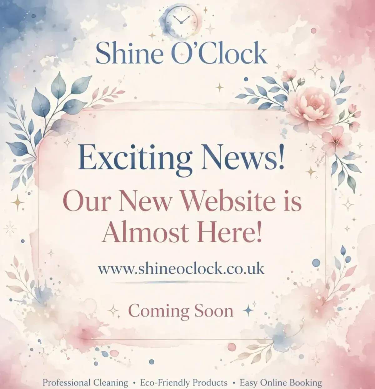 Shine O’clock logo