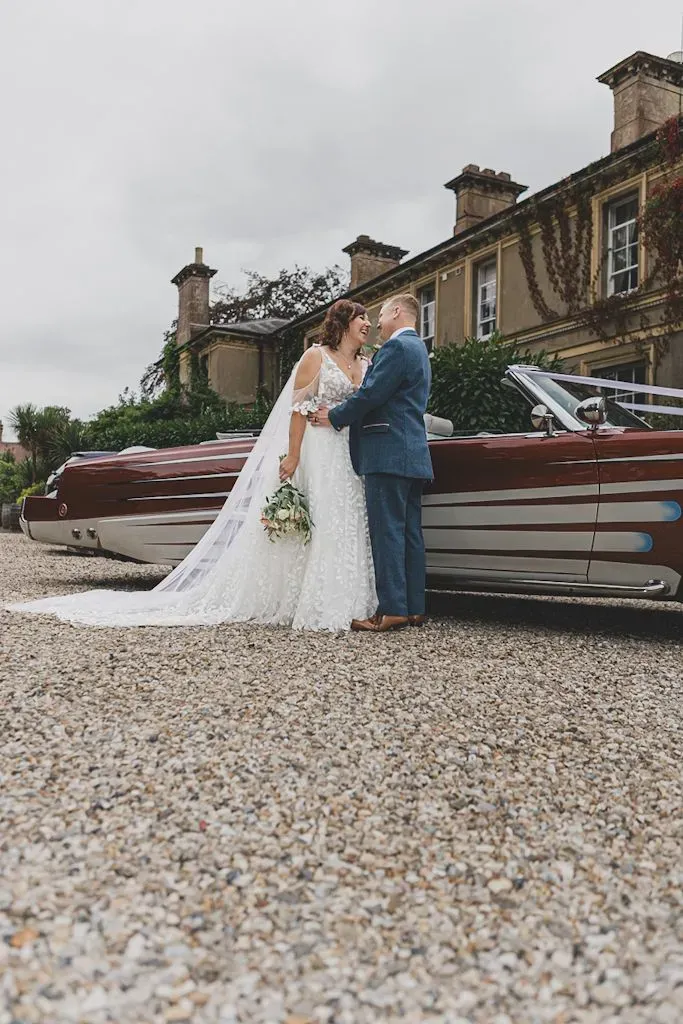 Bride and groom portraits at Albert Cottage Hotel, Isle of Wight 