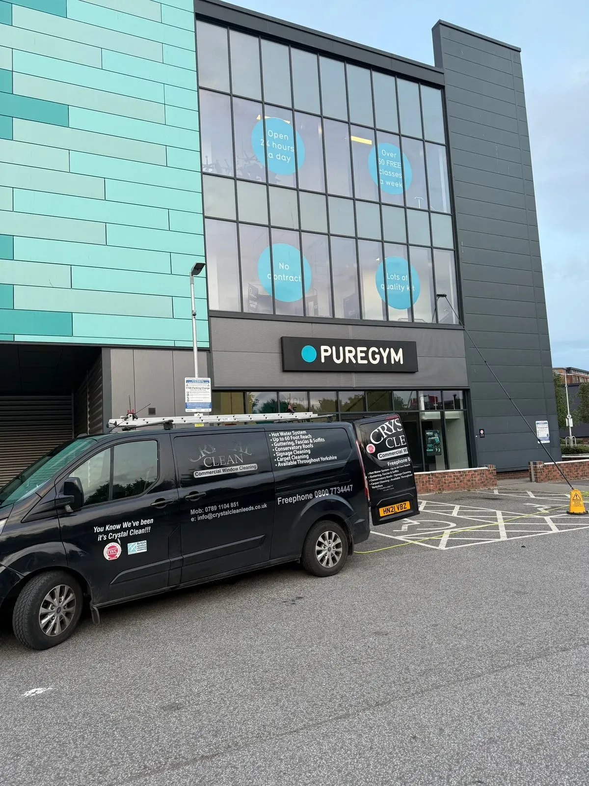 Crystal Clean Commercial Window Cleaning Services  logo