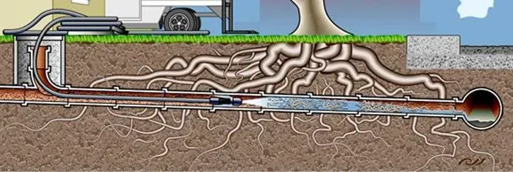 Drain maintenance image background image