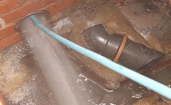 Blocked drain clearance image background image