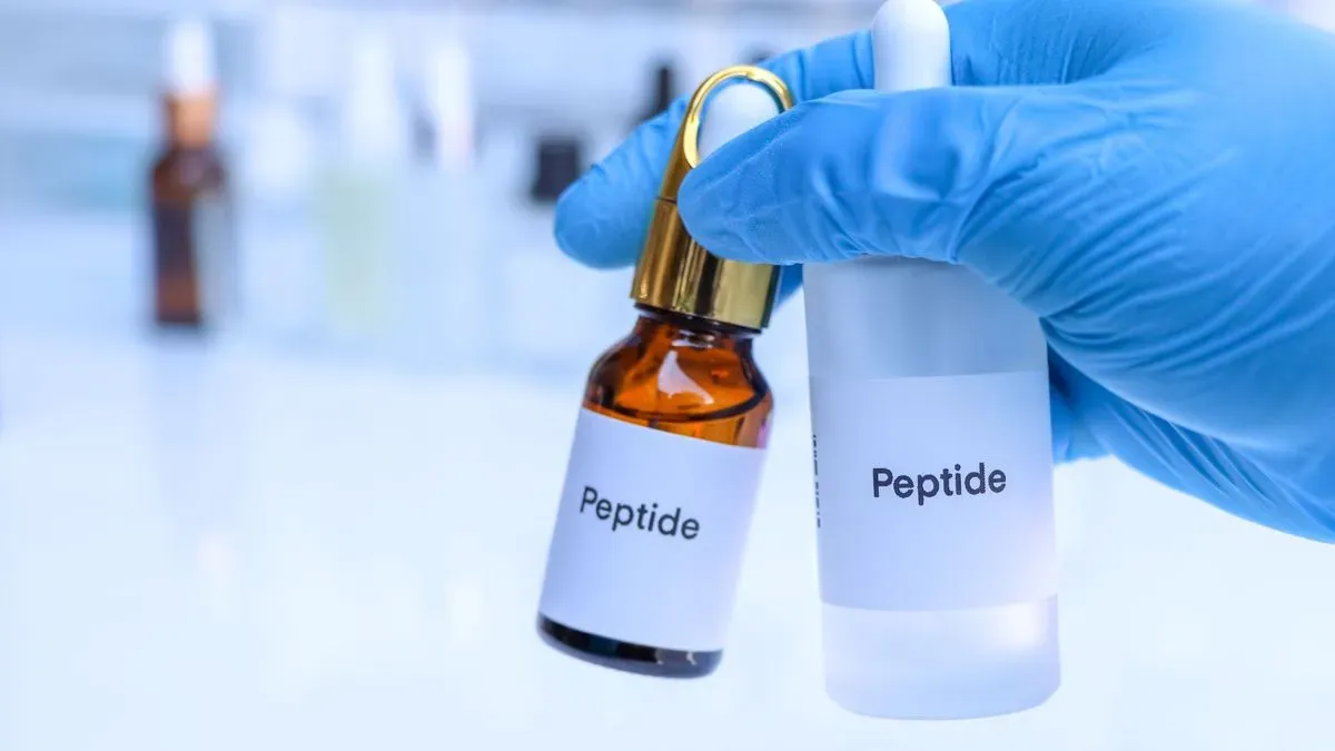 Peptides packaging ready for distribution in Leeds