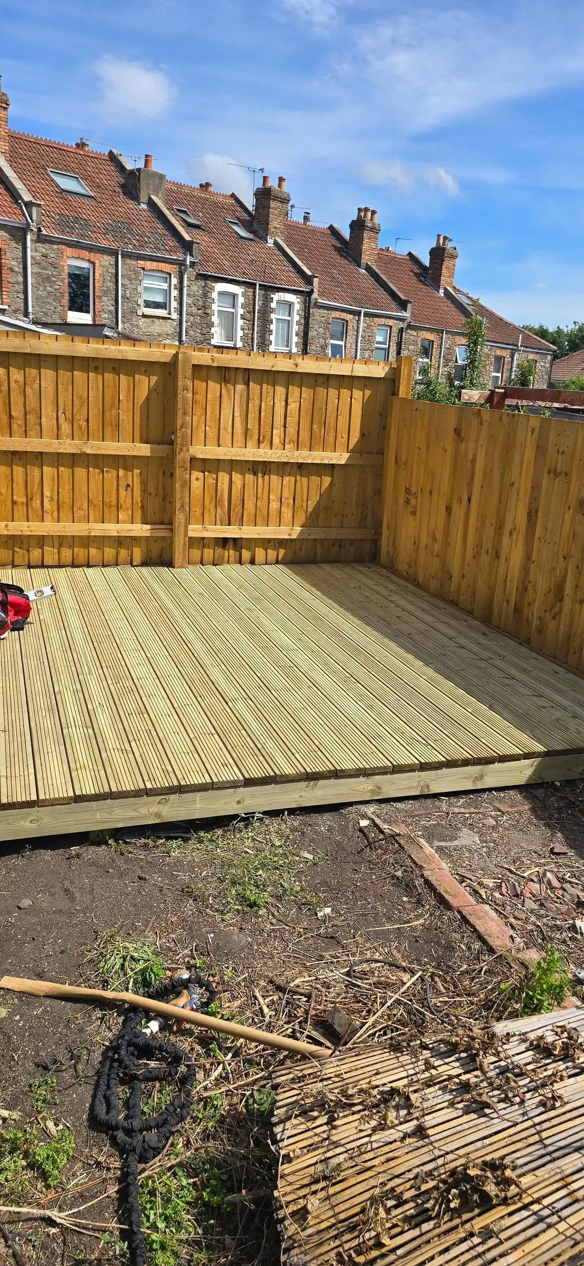 Decking image background image