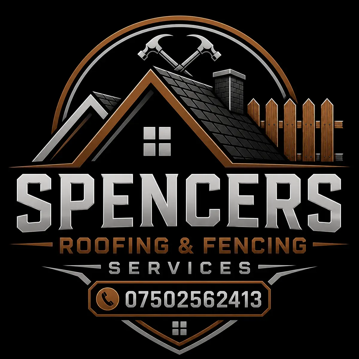Spencer's Roofing and fencing services  logo