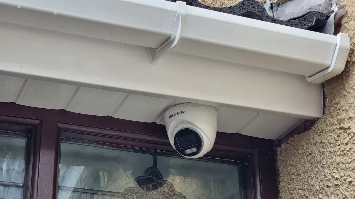3K camera system on a bungalow