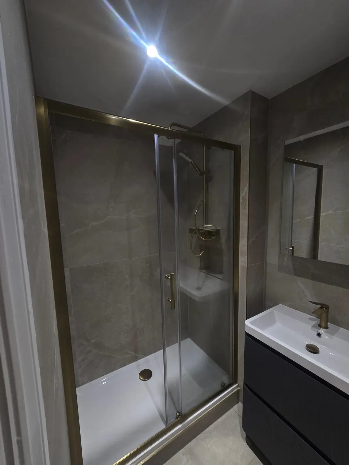 Tub-to-shower conversions image background image