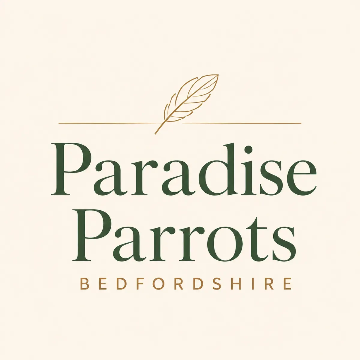 Paradise Parrots Bedfordshire  logo
