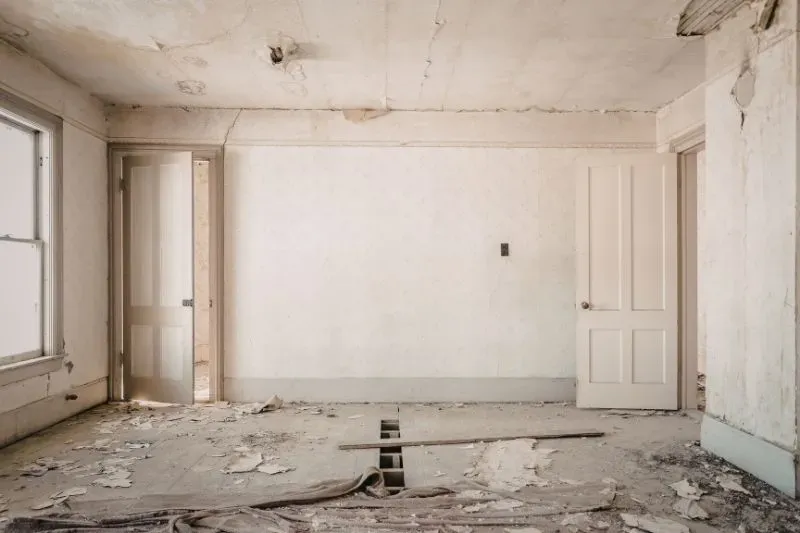 Before and after image of Parranwell bathroom