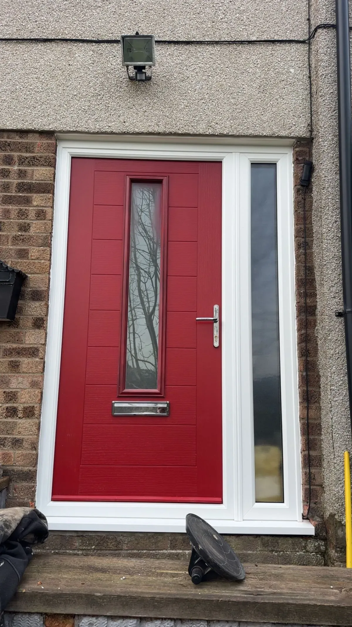Composite door installation image background image