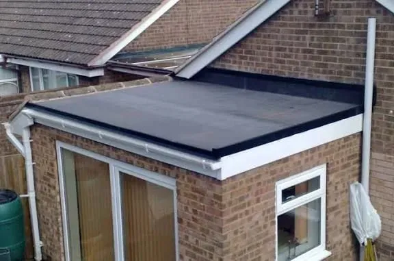 Flat roof repair image background image