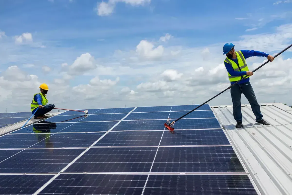 Solar Panel Maintenance image